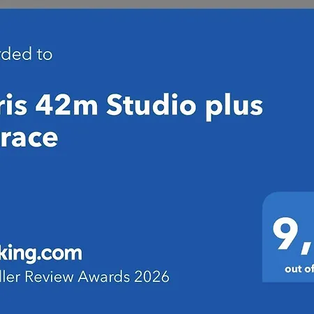 42m Terrace * Paris